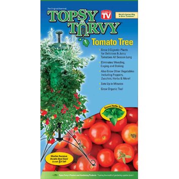 Topsy turvy tomato tree tips customer 