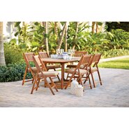 Eaton 7 Piece Dining Set with Cushion