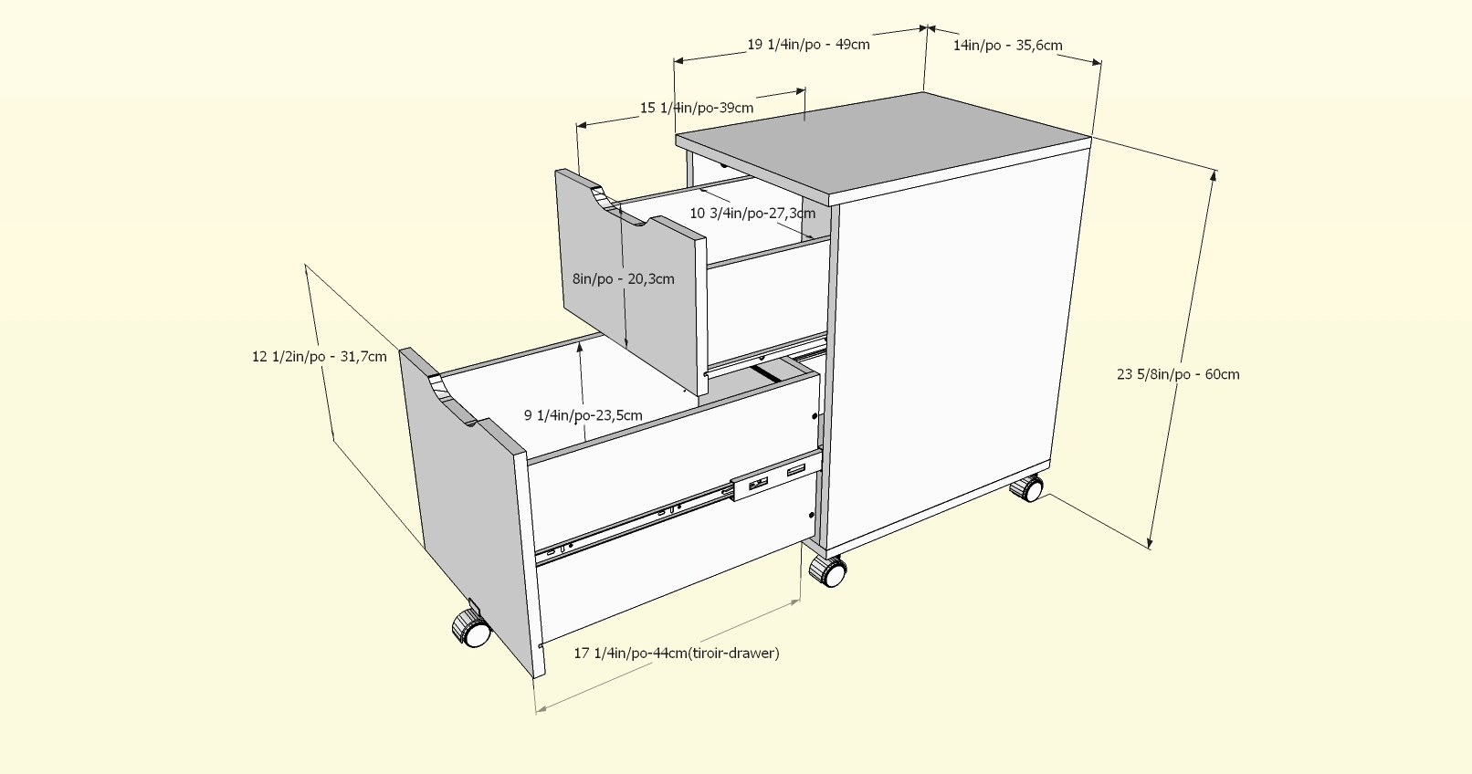 Next 2Drawer Mobile File Wayfair