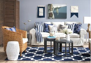Sail Into Style: Nautical Living Room