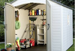 Buy Backyard Sheds & Storage feat. Lifetime!