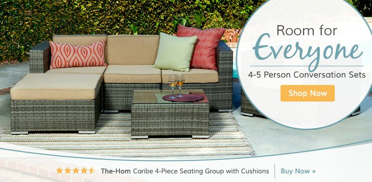 Patio Furniture - Outdoor Dining and Seating | Wayfair