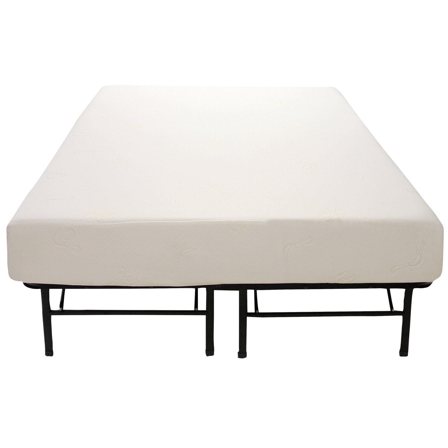 Memory foam mattress foundation bed frame Fujairah