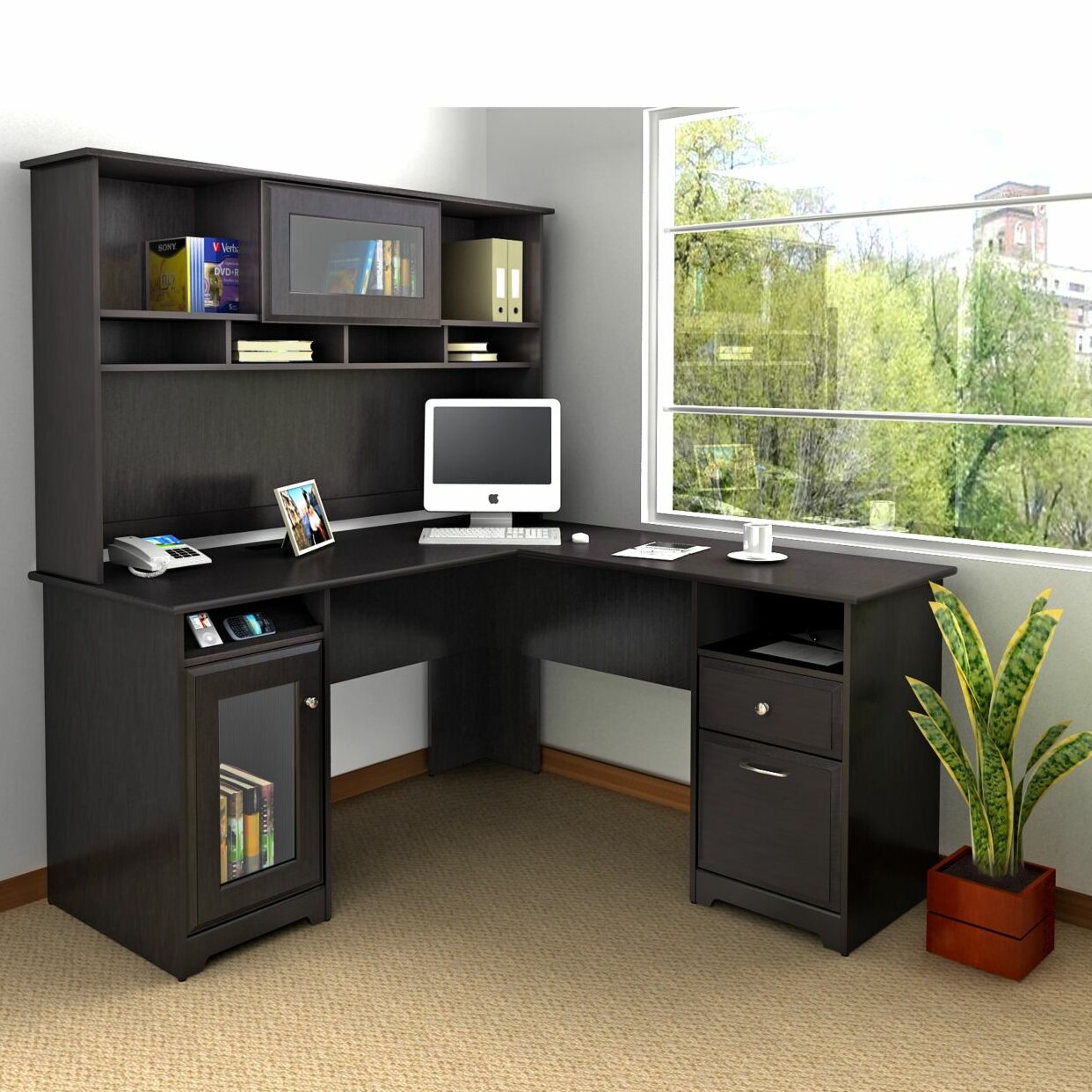 Bush desk with hutch Ajman