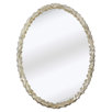 Majestic Mirror Contemporary Oval Wall Mirror