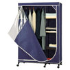 portable garment wardrobe with cover