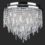 Worldwide Lighting Tempest 1 Light Flush Mount & Reviews | Wayfair