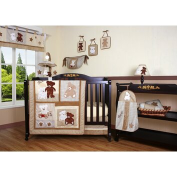 Geenny Boutique Teddy Bear 13 Piece Crib Bedding Set ...