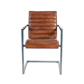 sabina leather arm chair