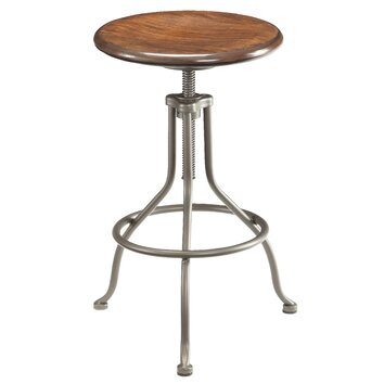 Ave Six Sullivan Adjustable Height Swivel Bar Stool