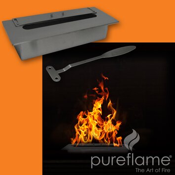 1710 Ml Burner Insert Fireplace