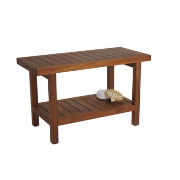 Aqua Teak Spa Teak Shower Bench