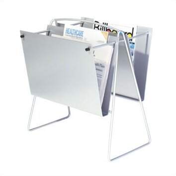 Pocket Newspaper Floor Rack