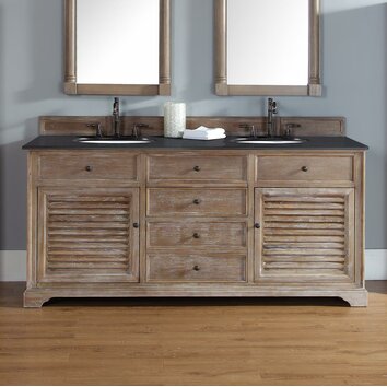 James Martin Furniture Savannah 72 Double Bathroom Vanity Set