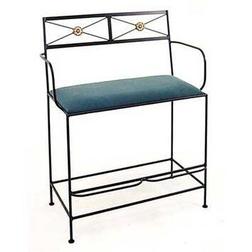 Neoclassic Spectator Metal Bench