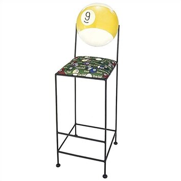 Billiards 30 Bar Stool with Cushion