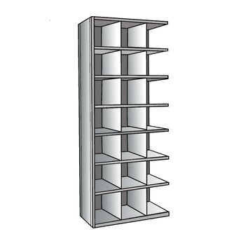 Hi Tech Bin 87 H 7 Shelf Shelving Unit Add on