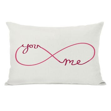 One Bella Casa Infinite You Me Lumbar Pillow