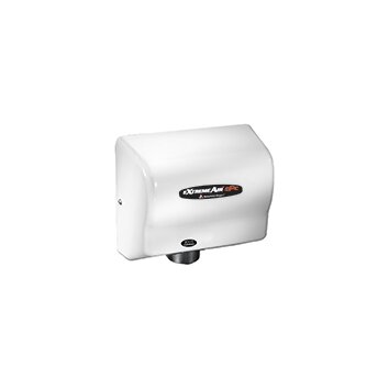 Adjustable High Speed 100   240 Volt Hand Dryer in White