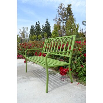 Innova Hearth and Home Lakeside Steel Garden Bench