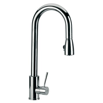 Single Handle Deck Mounted Kitchen Sink Faucet