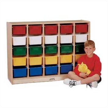 Glide Tray Mobile 25 Compartment Cubby