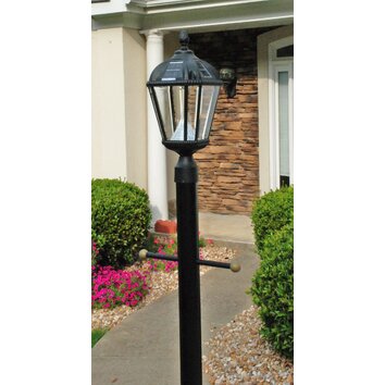 Gama Sonic Royal Seven LED Solar Light Fixture on Three Inch Diameter