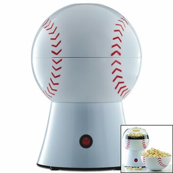 Hot Air Baseball Popcorn Popper