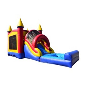 wet and dry inflatable bouncers