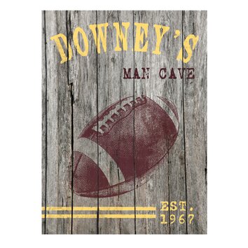 JDS Personalized Gifts Personalized Gift Man Cave Vintage