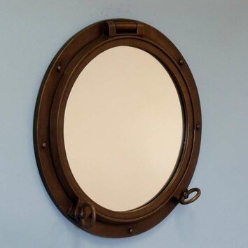 porthole mirror medicine cabinet