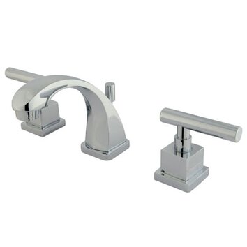 Kingston Brass Claremont Double Handle Mini Widespread Bathroom Faucet