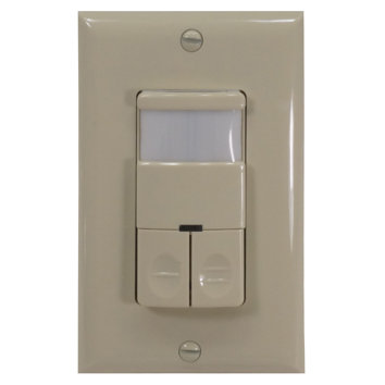 Dual Relay Wall Switch Occupancy Sensor