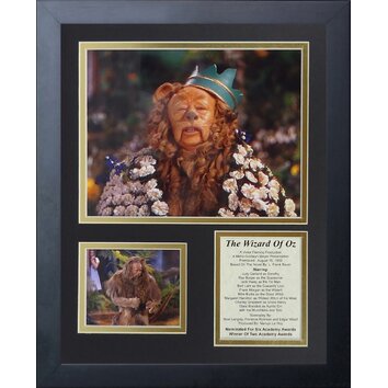 Wizard of Oz   Lion Framed Photo Collage