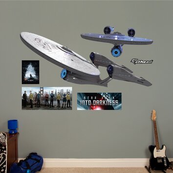 Star Trek Into Darkness Enterprise Wall Decal