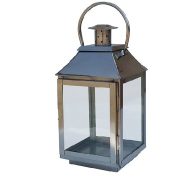 Metal and Glass Lantern