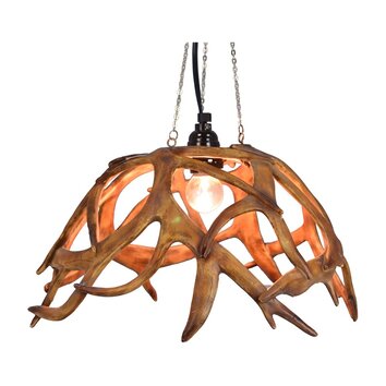 Fantastic Craft Antler 1 Light Mini Pendant