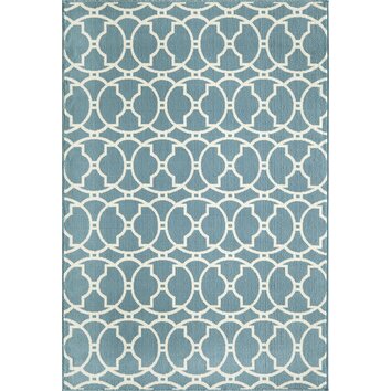 Momeni Baja Blue Indoor/Outdoor Area Rug III