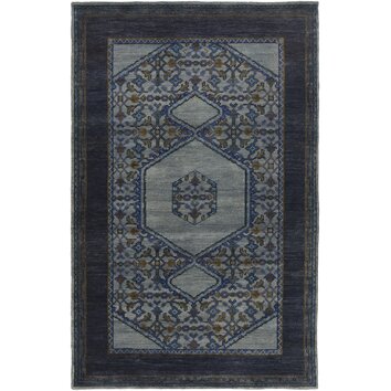 Haven Navy Oriental Area Rug