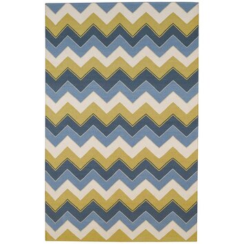 Irish Stitch Slate/Clay Outdoor Area Rug