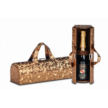 Carlotta Wine Bottle Clutch