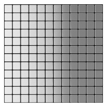 Speedtiles 12.2 x 12.2 Peel & Stick Metal Tile in Stainless Steel