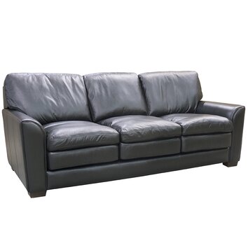 Sacramento Top Grain Leather Sofa, Loveseat and Chair Set