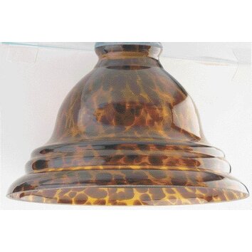 Tortoise pendant light shade