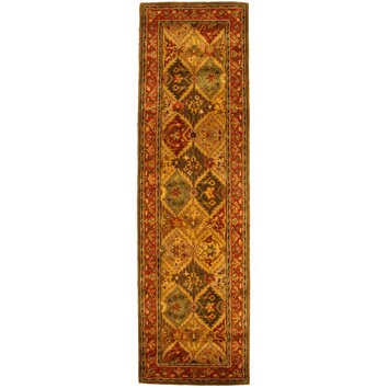 Heritage Red/Yellow Floral Area Rug