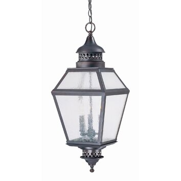 Savoy House Chimnea 3 Light Outdoor Hanging Lantern