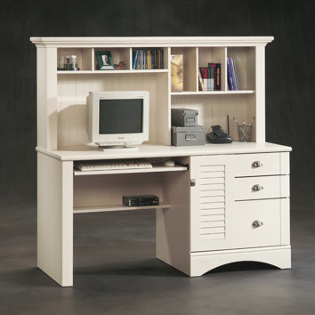 Sauder Orchard Hills Computer Desk. Books Worth