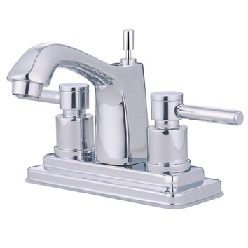 Elements of Design South Beach Double Handle Centerset Bathroom Faucet