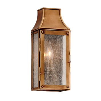 outdoor lighting beacon hill troy light mount brass heirloom sconce flush wayfair