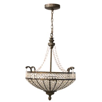 Cortona 3 Light Large Inverted Pendant